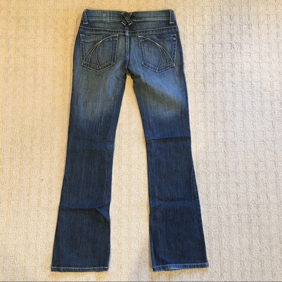 DKNY dark wash bootcut jeans size 5 - Picture 3 of 4